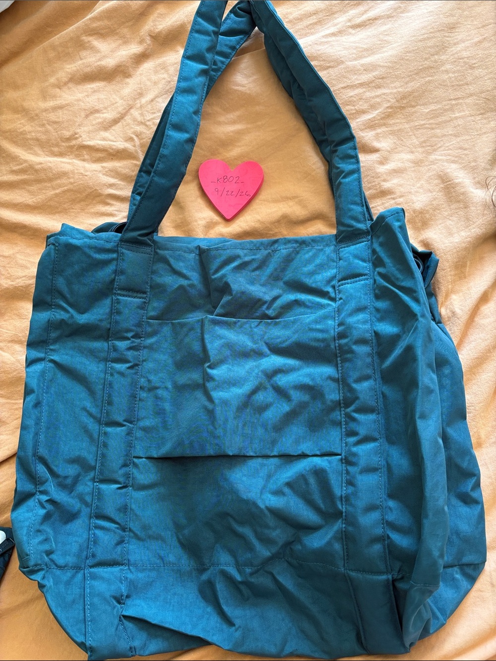 Used Deep Sea Baggu Cloud Carry On - Picture 4 of 4